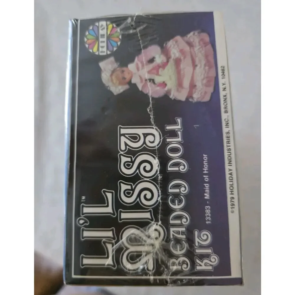 Walco Li'l Missy Beaded Doll Kit Sequin Vintage Maid of Honor #13383